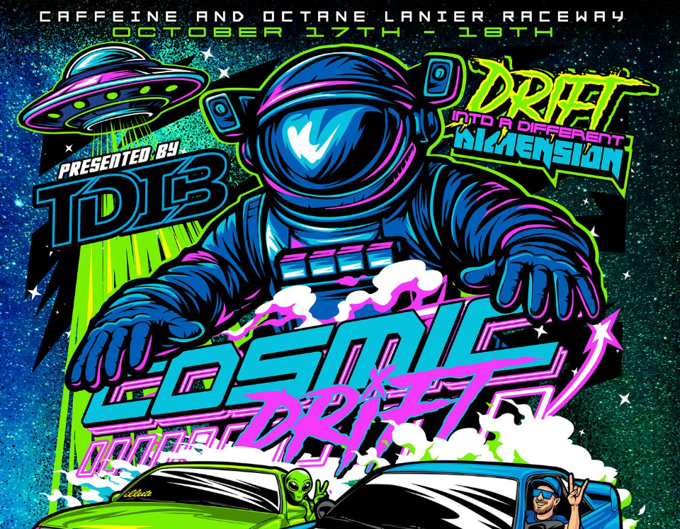 Cosmic Drift 2025: Night Drifting, Neon Smoke & DIYAutoTune in the Mix