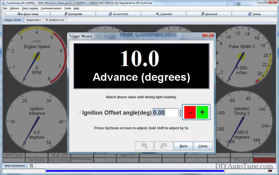 How To Check and Set Base Ignition Timing