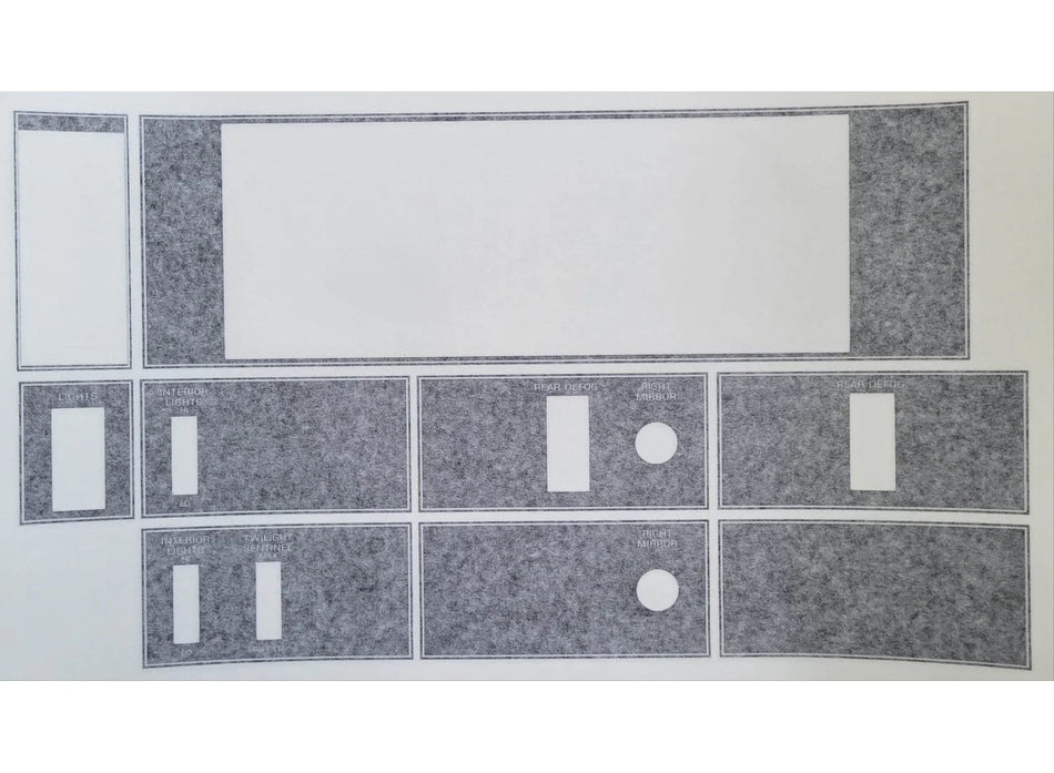 Dash Overlay Stickers - Grand National