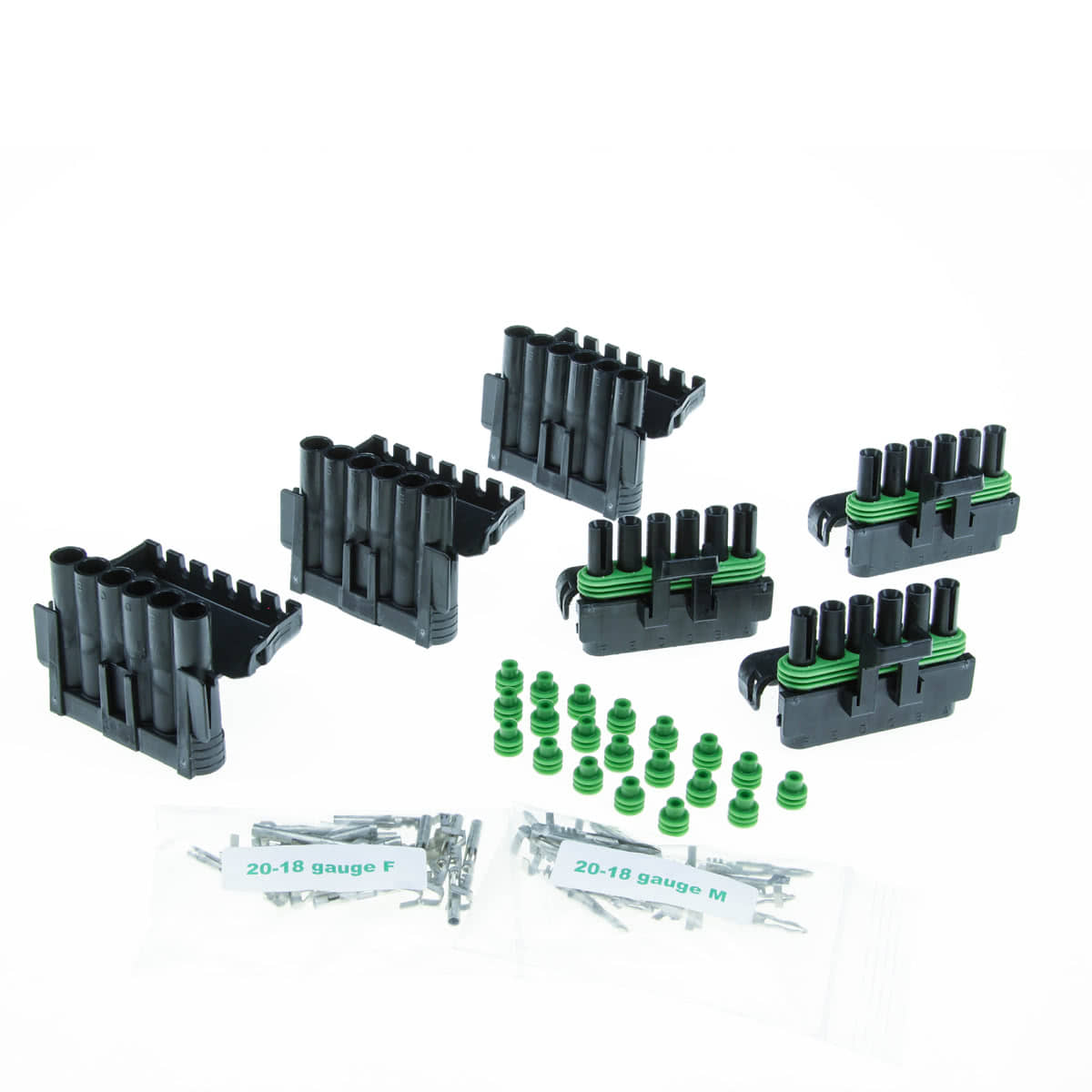 Weather Pack 6 Position - 20-18 Gauge (3) Pack – DIYAutoTune