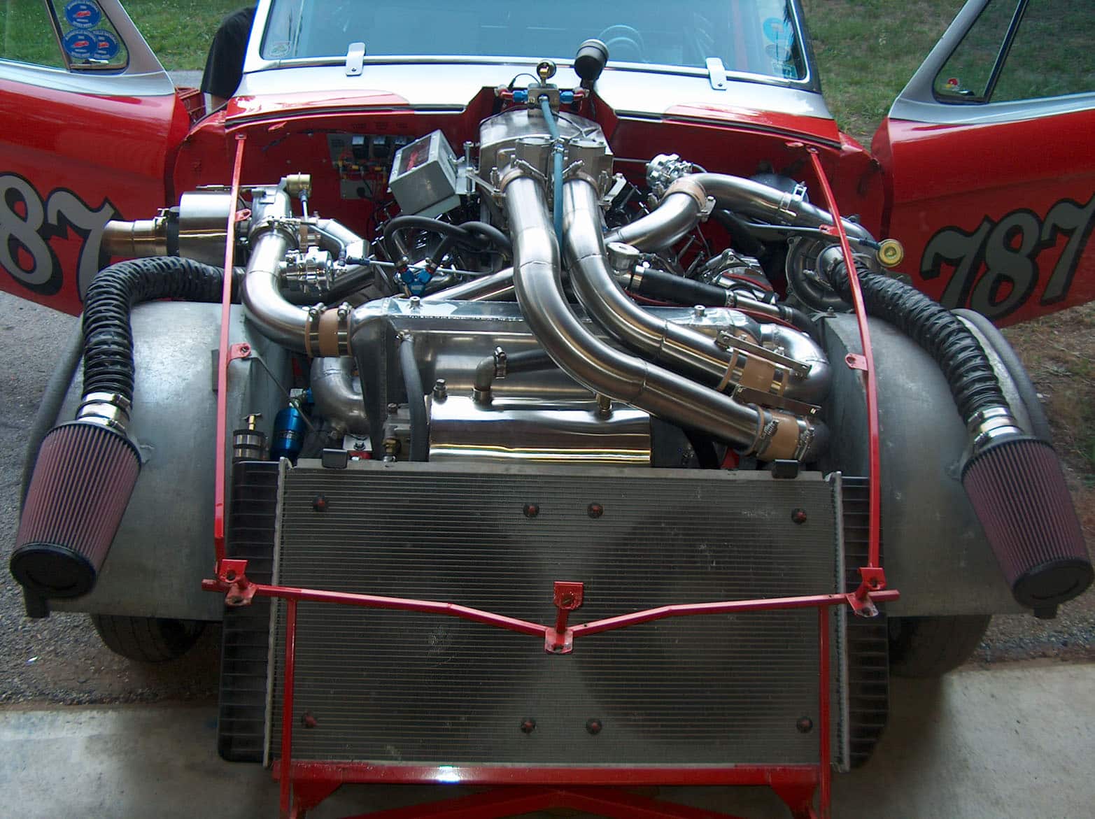 1934 Ford Twin Turbo big Block Coupe