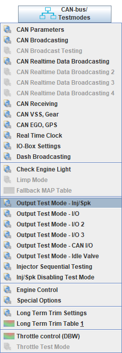 Output Test Mode, MS3Pro, AMP EFI