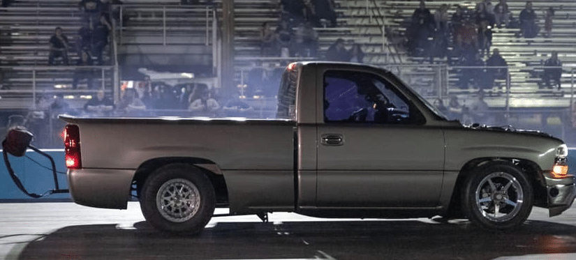 Frank Neufeld's truck on track - MS3Pro calling the shots!